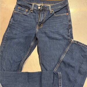 Levi's Straight Leg Blue Jeans